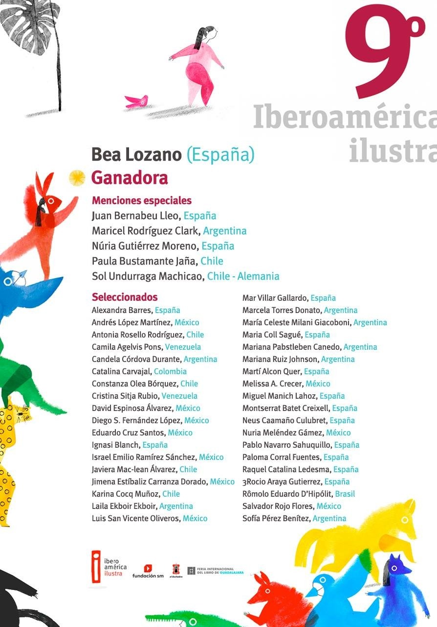 Catálogo iberoamericano de ilustración, iberoamérica ilustra, fundación SM, El Ilustradero, Concurso de ilustración,