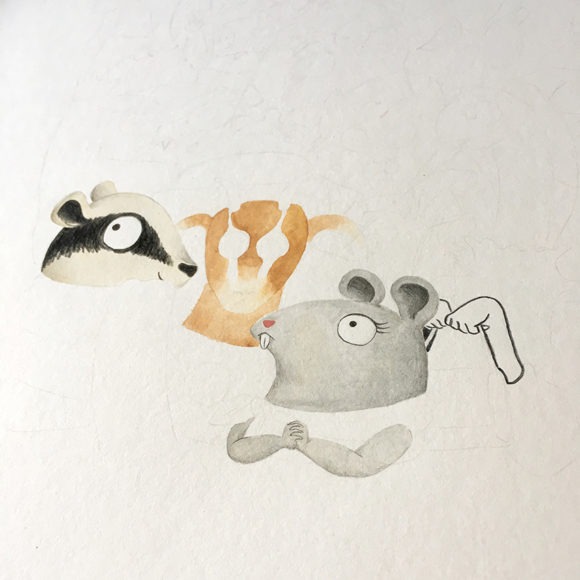 ilustración infantil de animales, Mar Villar, dibujo de animales, ilustracion de animales para niños, elaboración de una ilustración, proceso de trabajo de una ilustración,
