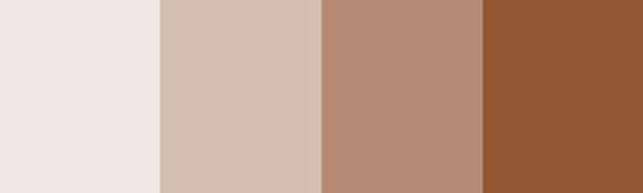 El significado del marrón en la psicología del color